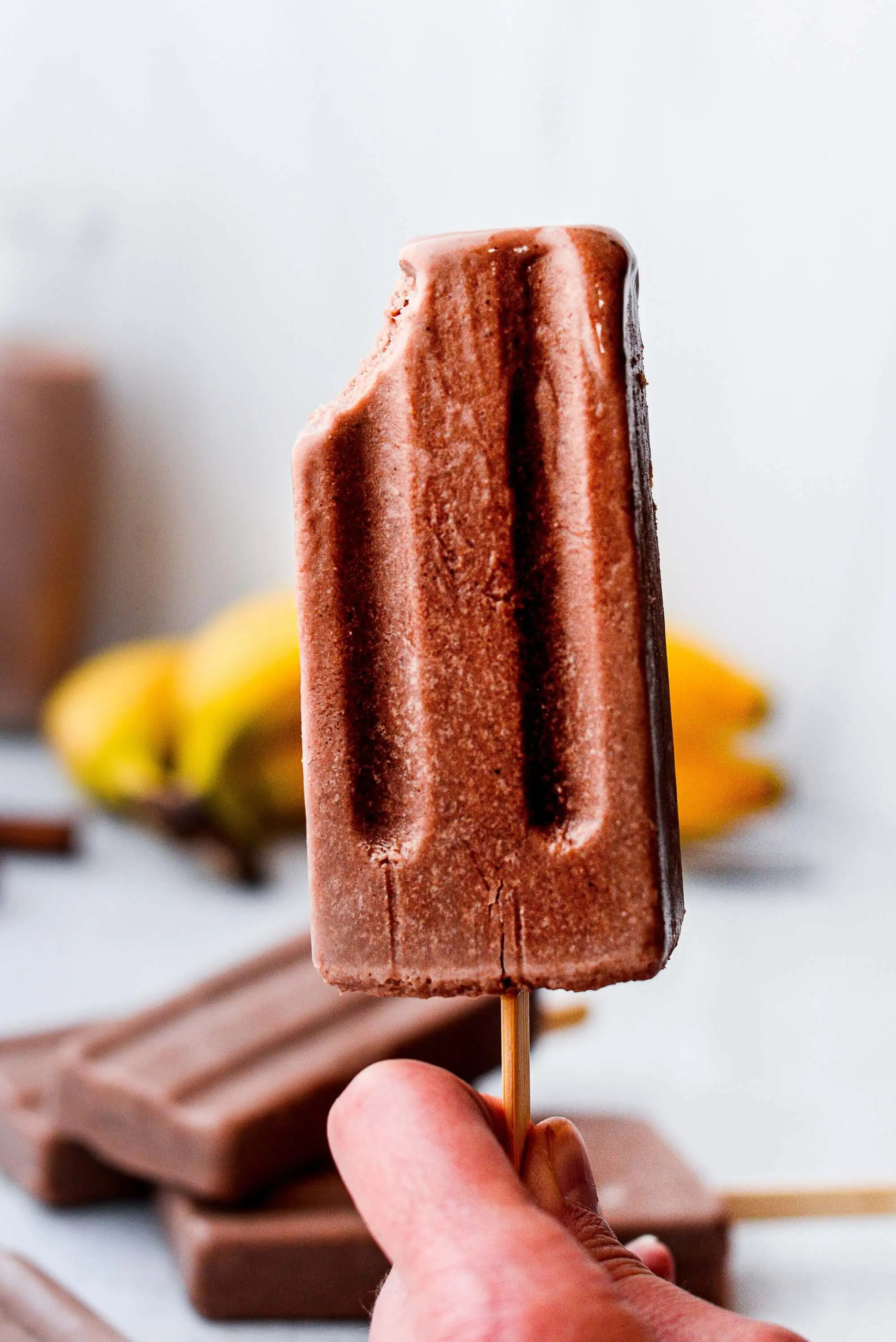 Chocolate Milk Peanut Butter Banana Fudgesicles - Got Milk