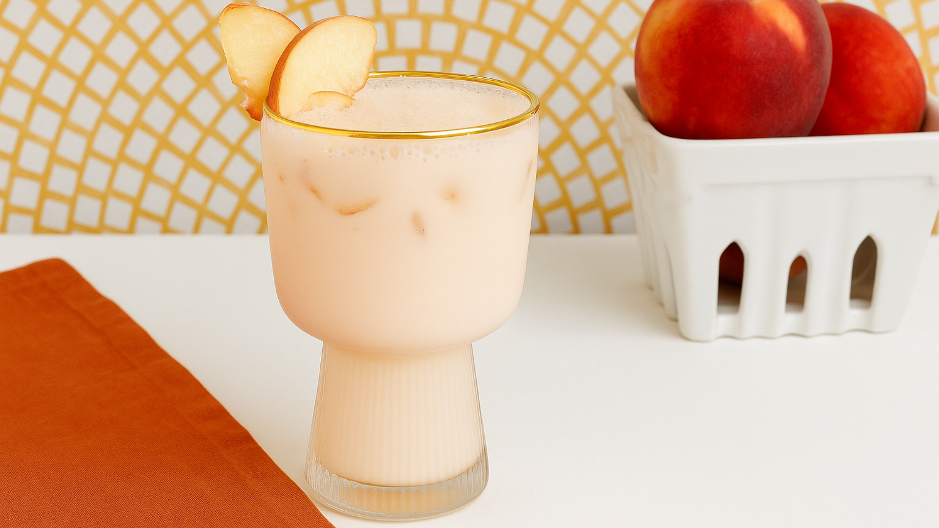 Peach Fizz Dirty Soda - Got Milk